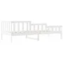 Sofá cama madera maciza de pino blanco 80x200 cm de vidaXL, Camas y somieres - Ref: Foro24-840368, Precio: 104,01 €, Descuent...