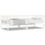 Schlafsofa aus massivem weißem Kiefernholz, 90 x 200 cm von vidaXL, Betten und Lattenroste - Ref: Foro24-840380, Preis: 100,4...