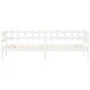 Solid white pine wood sofa bed 90x200 cm by vidaXL, Beds and slatted bases - Ref: Foro24-840380, Price: 100,43 €, Discount: %