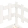 Sofá cama madera maciza de pino blanco 90x200 cm de vidaXL, Camas y somieres - Ref: Foro24-840380, Precio: 101,37 €
