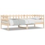 Sofá cama madera maciza de pino 90x190 cm de vidaXL, Camas y somieres - Ref: Foro24-840382, Precio: 89,99 €, Descuento: %