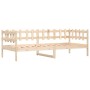 Sofá cama madera maciza de pino 90x190 cm de vidaXL, Camas y somieres - Ref: Foro24-840382, Precio: 89,99 €, Descuento: %