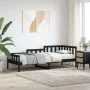 Schlafsofa aus massivem schwarzem Kiefernholz, 90 x 190 cm von vidaXL, Betten und Lattenroste - Ref: Foro24-840375, Preis: 11...