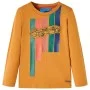 Dark ocher long-sleeved children's t-shirt 92 by vidaXL, Kids T-shirts - Ref: Foro24-12889, Price: 8,64 €, Discount: %