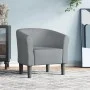 Light gray fabric armchair by vidaXL, Armchairs - Ref: Foro24-356429, Price: 146,53 €, Discount: %