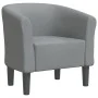 Light gray fabric armchair by vidaXL, Armchairs - Ref: Foro24-356429, Price: 146,53 €, Discount: %
