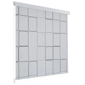 Quadratisches Duschrollo 120x240 cm von vidaXL, Duschvorhang - Ref: Foro24-142849, Preis: 32,15 €, Rabatt: %
