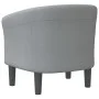 Light gray fabric armchair by vidaXL, Armchairs - Ref: Foro24-356429, Price: 146,53 €, Discount: %