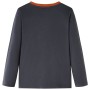Children's long-sleeved t-shirt anthracite gray 128 by vidaXL, Kids T-shirts - Ref: Foro24-13467, Price: 8,00 €, Discount: %