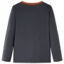 Children's long-sleeved t-shirt anthracite gray 128 by vidaXL, Kids T-shirts - Ref: Foro24-13467, Price: 7,93 €, Discount: %