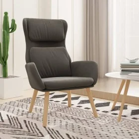 Dunkelgrauer Relaxsessel aus Samt von vidaXL, Sessel - Ref: Foro24-341352, Preis: 119,67 €, Rabatt: %