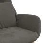 Dark Gray Velvet Relaxation Armchair by vidaXL, Armchairs - Ref: Foro24-341352, Price: 119,67 €, Discount: %