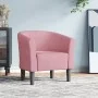 Pink velvet armchair by vidaXL, Armchairs - Ref: Foro24-356446, Price: 172,81 €, Discount: %