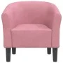 Pink velvet armchair by vidaXL, Armchairs - Ref: Foro24-356446, Price: 172,81 €, Discount: %