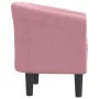 Pink velvet armchair by vidaXL, Armchairs - Ref: Foro24-356446, Price: 172,81 €, Discount: %