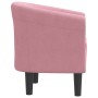 Rosa Samtsessel von vidaXL, Sessel - Ref: Foro24-356446, Preis: 188,08 €, Rabatt: %