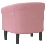 Pink velvet armchair by vidaXL, Armchairs - Ref: Foro24-356446, Price: 172,81 €, Discount: %