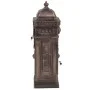 Buzón de columna de aluminio estilo vintage inoxidable bronce de vidaXL, Buzones de correo - Ref: Foro24-43892, Precio: 307,2...