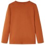 Long-sleeved toasted orange children's t-shirt size 92 by vidaXL, Kids T-shirts - Ref: Foro24-12769, Price: 8,60 €, Discount: %