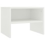 Weißer Nachttisch aus Sperrholz, 40 x 30 x 30 cm von vidaXL, Nachttische - Ref: Foro24-800063, Preis: 30,14 €, Rabatt: %