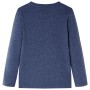 Camiseta infantil de manga larga azul oscuro melange 104 by vidaXL, Kids T-shirts - Ref: Foro24-12940, Price: 8,74 €, Discoun...