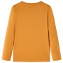 Camiseta infantil de manga larga ocre oscuro 140 de vidaXL, Camisetas para niños - Ref: Foro24-12893, Precio: 9,72 €, Descuen...