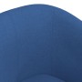 Sillón de tela azul de vidaXL, Sillones - Ref: Foro24-356431, Precio: 169,38 €, Descuento: %