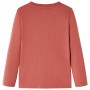 Langarm-T-Shirt für Kinder in der Hennafarbe 92 von vidaXL, Kinder-T-Shirts - Ref: Foro24-12994, Preis: 8,39 €, Rabatt: %