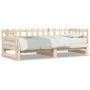Sofá cama extraíble madera maciza de pino 2x(80x200) cm de vidaXL, Camas y somieres - Ref: Foro24-840385, Precio: 116,67 €, D...