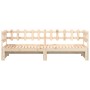 Removable sofa bed solid pine wood 2x(80x200) cm by vidaXL, Beds and slatted bases - Ref: Foro24-840385, Price: 117,76 €, Dis...