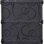 Stackable shoe rack with 10 black compartments by vidaXL, Shoe racks and shoe organizers - Ref: Foro24-244920, Price: 54,81 €...