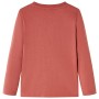 Long-sleeved children's t-shirt in henna color, size 116. by vidaXL, Kids T-shirts - Ref: Foro24-12996, Price: 8,39 €, Discou...