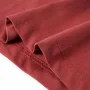 Langarm-Kinder-T-Shirt tan-rot 128 von vidaXL, Kinder-T-Shirts - Ref: Foro24-13457, Preis: 7,99 €, Rabatt: %
