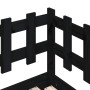 Sofá cama extraíble madera maciza de pino negro 2x(90x190) cm de vidaXL, Camas y somieres - Ref: Foro24-840393, Precio: 194,68 €