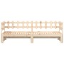 Removable sofa bed solid pine wood 2x(90x190) cm by vidaXL, Beds and slatted bases - Ref: Foro24-840391, Price: 119,89 €, Dis...