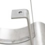 Sombrerete de chimenea de acero inoxidable plateado de vidaXL, Accesorios para hornos de leña y chimeneas - Ref: Foro24-14298...