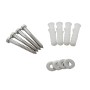 Sombrerete de chimenea de acero inoxidable plateado de vidaXL, Accesorios para hornos de leña y chimeneas - Ref: Foro24-14298...