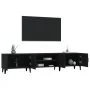 Mueble de TV madera contrachapada negro 180x31,5x40 cm de vidaXL, Muebles TV - Ref: Foro24-816265, Precio: 133,64 €, Descuent...