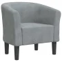 Dunkelgraues Samtsofa von vidaXL, Sessel - Ref: Foro24-356442, Preis: 158,62 €, Rabatt: %