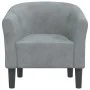 Dunkelgraues Samtsofa von vidaXL, Sessel - Ref: Foro24-356442, Preis: 158,62 €, Rabatt: %