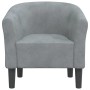 Sillón de terciopelo gris oscuro by vidaXL, Armchairs - Ref: Foro24-356442, Price: 162,56 €, Discount: %