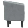 Dunkelgraues Samtsofa von vidaXL, Sessel - Ref: Foro24-356442, Preis: 158,62 €, Rabatt: %