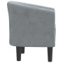 Sillón de terciopelo gris oscuro by vidaXL, Armchairs - Ref: Foro24-356442, Price: 162,56 €, Discount: %