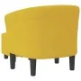 Sillón con taburete terciopelo amarillo by vidaXL, Armchairs - Ref: Foro24-356456, Price: 162,42 €, Discount: %