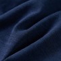 Kinder Langarmshirt in meliertem Marineblau, Größe 92. von vidaXL, Kinder-T-Shirts - Ref: Foro24-12764, Preis: 8,60 €, Rabatt: %