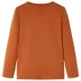 Kinder langärmliges T-Shirt in geröstetem Orange, Größe 104. von vidaXL, Kinder-T-Shirts - Ref: Foro24-12770, Preis: 8,52 €, ...