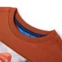 Kinder langärmliges T-Shirt in geröstetem Orangefarben, Größe 128. von vidaXL, Kinder-T-Shirts - Ref: Foro24-12772, Preis: 8,...