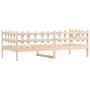 Sofá cama de madera maciza de pino 80x200 cm