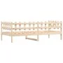 Solid pine wood sofa bed 80x200 cm by vidaXL, Beds and slatted bases - Ref: Foro24-840376, Price: 88,35 €, Discount: %