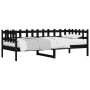 Schlafsofa aus massivem schwarzem Kiefernholz, 90 x 200 cm von vidaXL, Betten und Lattenroste - Ref: Foro24-840381, Preis: 10...